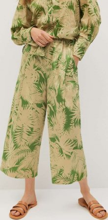 MANGO Kalhoty \'Kai\' rákos / světle zelená