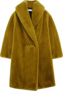 MANGO Zimní kabát \'Chilly\' hořčicová