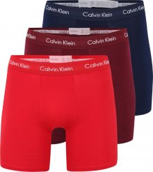 Calvin Klein Underwear Boxerky červená / námořnická modř / vínově červená / bílá