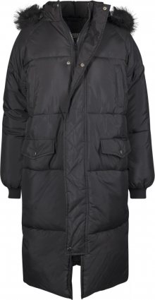 Urban Classics Curvy Zimní kabát černá