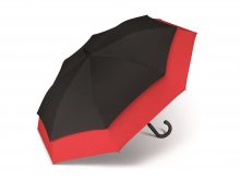 Pierre Cardin Golf Telescopic vystřelovací golfový deštník - Černá a červená