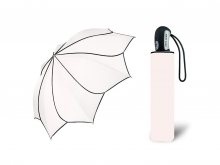 Pierre Cardin SUNFLOWER White &amp; Black dámský skládací deštník - Bílá