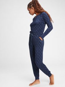 Modré dámské pyžamové kalhoty GAP