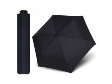 Doppler Zero99 černý ultralehký skládací mini deštník - Černá