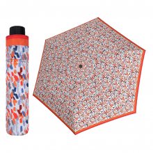 Doppler Havanna Sprinkle oranžový ultralehký skládací deštník s UV ochranou - Oranžová