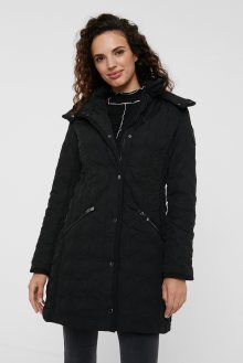 Desigual černý zimní kabát Padded Leicester - 36