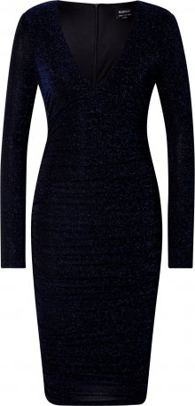 Bardot Koktejlové šaty námořnická modř