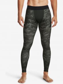 ColdGear® Armour Print Legíny Under Armour Zelená