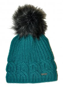Dámská čepice 19518 - PaMaMI zeleno-černá uni