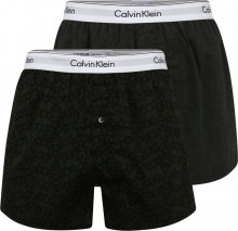 Calvin Klein Underwear Boxerky šedý melír / tmavě zelená / černá / bílá