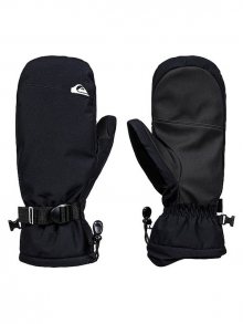 Quiksilver MISSION MITT TRUE BLACK zimní palcové rukavice - černá