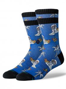 Stance SPACE MONKEY blue dámské ponožky - modrá