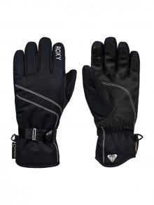 Roxy FIZZ TRUE BLACK zimní prstové rukavice - černá