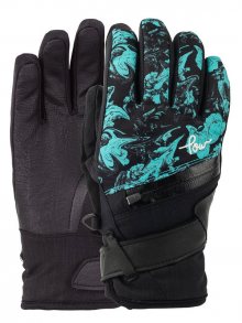 POW Astra Flow zimní prstové rukavice - černá