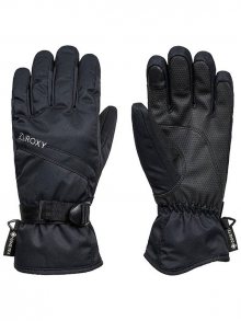 Roxy FIZZ TRUE BLACK zimní prstové rukavice - černá