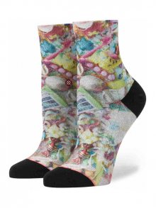 Stance KAWAII MULTI dámské ponožky - růžová
