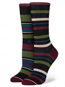 Stance LATITUDE CREW black dámské ponožky - černá