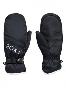 Roxy JETTY SOLID MITT TRUE BLACK zimní palcové rukavice - černá