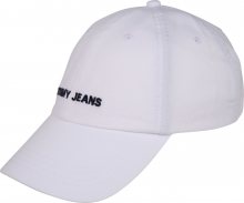 Tommy Jeans Kšiltovka bílá