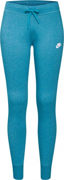 Nike Sportswear Kalhoty petrolejová