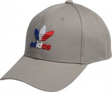 ADIDAS ORIGINALS Kšiltovka šedá / červená / bílá / modrá