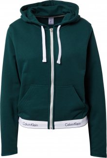 Calvin Klein Mikina s kapucí zelená