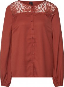 VERO MODA Halenka \'VMHARPER\' rezavě hnědá