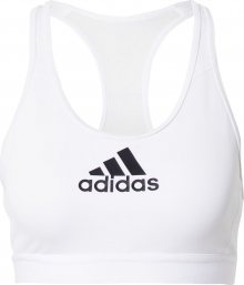 ADIDAS PERFORMANCE Sportovní podprsenka bílá / černá