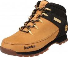 TIMBERLAND Šněrovací boty \'Euro Sprint Hiker\' černá / koňaková