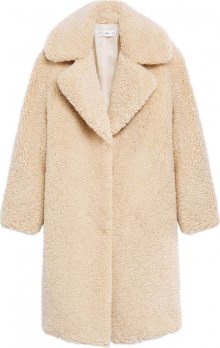 MANGO Zimní kabát \'Rizos\' krémová