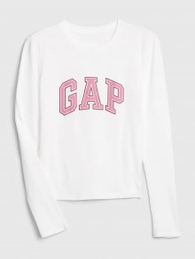 Bílé dámské tričko GAP Logo