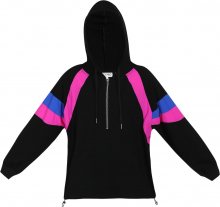 myMo ATHLSR Sportovní bunda černá / pink / modrá