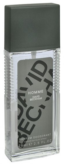 David Beckham Homme - deodorant s rozprašovačem - SLEVA - ulomené víčko 75 ml