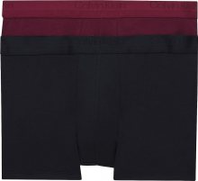 Calvin Klein Underwear Boxerky černá / vínově červená