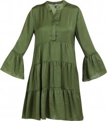 DreiMaster Vintage Košilové šaty olivová