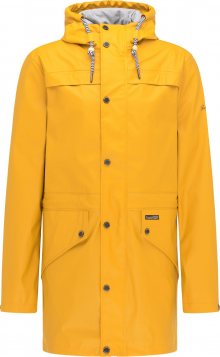 Schmuddelwedda Přechodný kabát zlatě žlutá