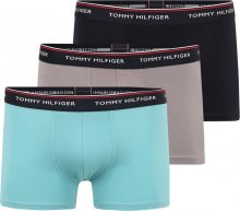 Tommy Hilfiger Underwear Boxerky tmavě modrá / tyrkysová / režná / bílá / melounová