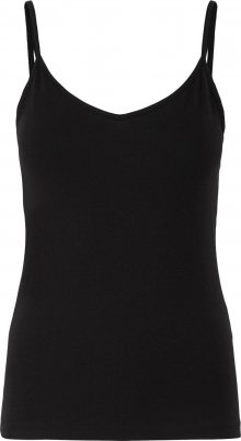 PIECES Top \'Sirene\' černá