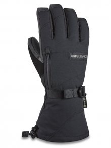 Dakine TITAN black pánské zimní prstové rukavice - černá