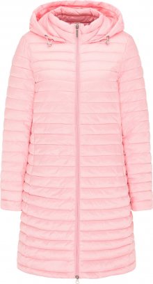 Usha Zimní kabát pastelově růžová