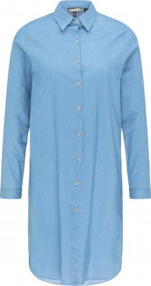 DreiMaster Vintage Košilové šaty modrá