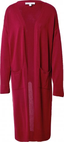NU-IN Pletený kabátek tmavě červená