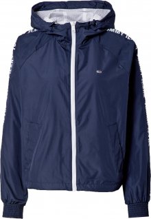 Tommy Jeans Přechodná bunda námořnická modř / bílá