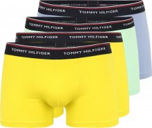 Tommy Hilfiger Underwear Boxerky mátová / svítivě žlutá / tmavě modrá