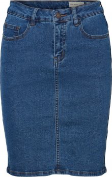 VERO MODA Sukně \'VMHOT NINE\' modrá džínovina