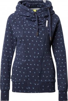 Alife and Kickin Mikina s kapucí \'Snakecharmer\' marine modrá / světlemodrá