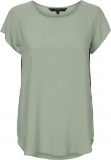 VERO MODA Halenka pastelově zelená