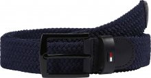 TOMMY HILFIGER Opasek \'DENTON\' tmavě modrá