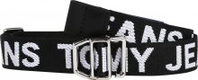 Tommy Jeans Opasek černá / bílá