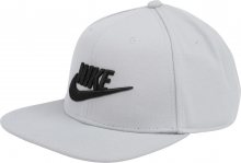 Nike Sportswear Kšiltovka \'FUTURA PRO\' černá / světle šedá